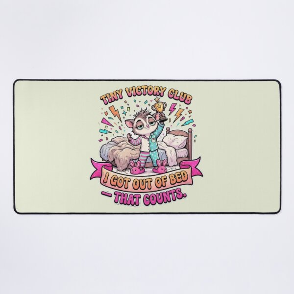 Item preview, I Got Out of Bed Victory – Tiny Victory Club designed and sold by QuirkandJoyCo.