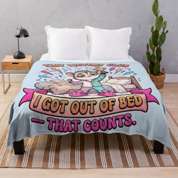 Item preview, I Got Out of Bed Victory – Tiny Victory Club designed and sold by QuirkandJoyCo.