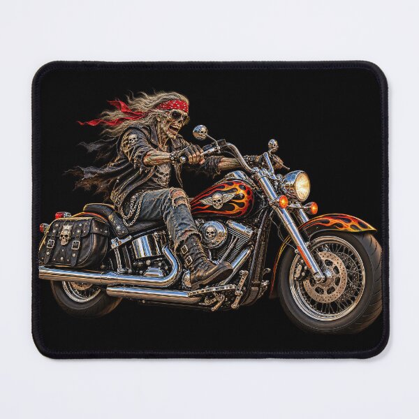 Item preview, Halloween Zombie Rides A Motorbike designed and sold by Ray's Photos & Art.