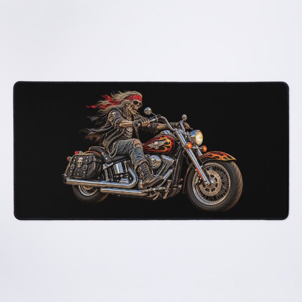Item preview, Halloween Zombie Rides A Motorbike designed and sold by Ray's Photos & Art.