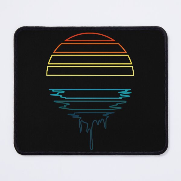Item preview, Retro Sunset Dripping Water Graphic designed and sold by wyrichbosle.