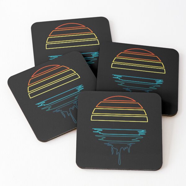Item preview, Retro Sunset Dripping Water Graphic designed and sold by wyrichbosle.