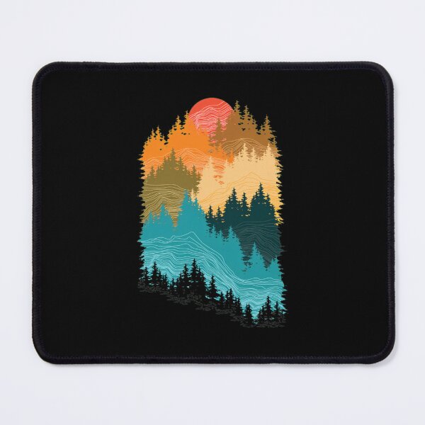 Item preview, Retro Sunset Forest Layers designed and sold by sotospor.
