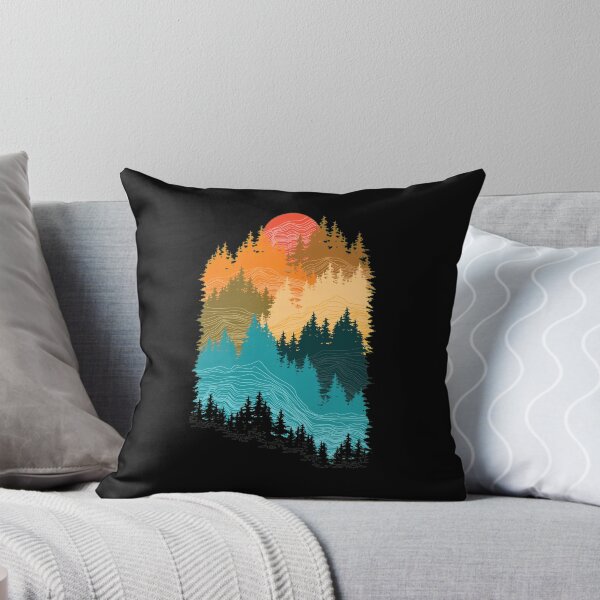 Item preview, Retro Sunset Forest Layers designed and sold by sotospor.