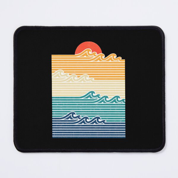 Item preview, Retro Sunset Waves Graphic designed and sold by lasopent.