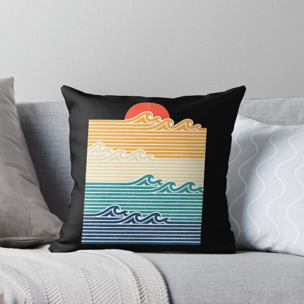 Item preview, Retro Sunset Waves Graphic designed and sold by lasopent.