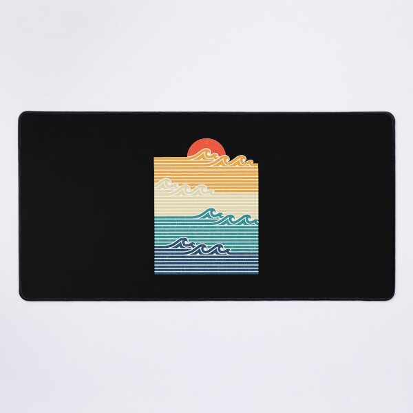 Item preview, Retro Sunset Waves Graphic designed and sold by lasopent.