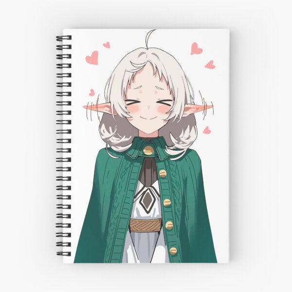 Item preview, Cute Frieren Smile Anime Elf Girl designed and sold by Sharksito.