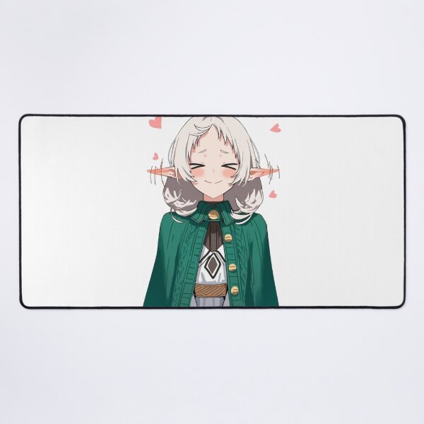 Item preview, Cute Frieren Smile Anime Elf Girl designed and sold by Sharksito.