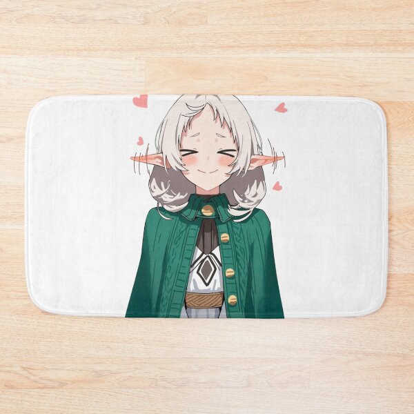Item preview, Cute Frieren Smile Anime Elf Girl designed and sold by Sharksito.