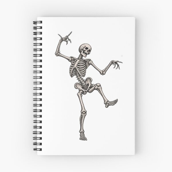 Item preview,  Vintage Dancing Skeleton Halloween Gothic Anatomy designed and sold by SOUFIANE1991.