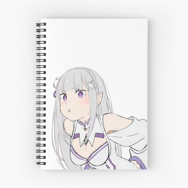 Item preview, Cute Emilia Pouting Re Zero Anime designed and sold by Sharksito.