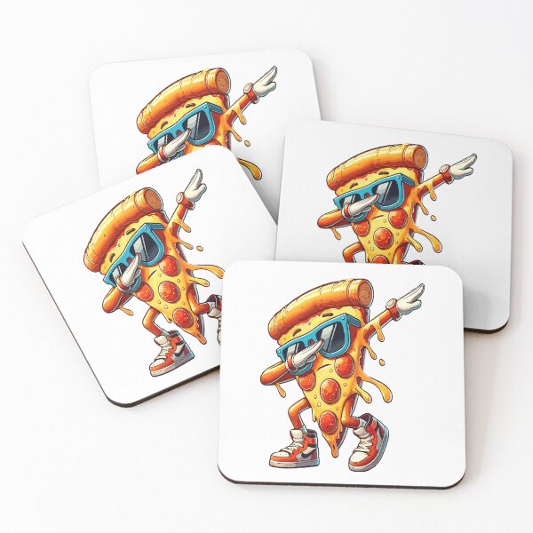 Item preview, Dabbing Pizza Slice Fun Graphic Tee for Food Lovers Long Sleeve T-Shirt designed and sold by viinnzArt.