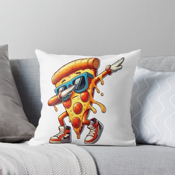 Item preview, Dabbing Pizza Slice Fun Graphic Tee for Food Lovers Long Sleeve T-Shirt designed and sold by viinnzArt.