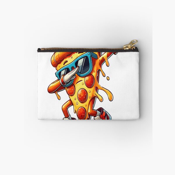 Item preview, Dabbing Pizza Slice Fun Graphic Tee for Food Lovers Long Sleeve T-Shirt designed and sold by viinnzArt.