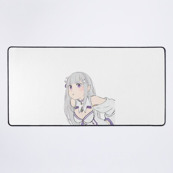 Item preview, Cute Emilia Pouting Re Zero Anime designed and sold by Sharksito.