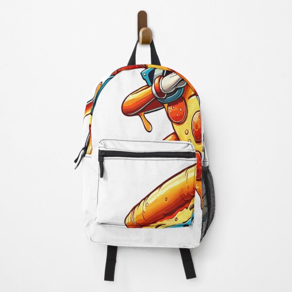 Item preview, Dabbing Pizza Slice Fun Graphic Tee for Food Lovers Long Sleeve T-Shirt designed and sold by viinnzArt.