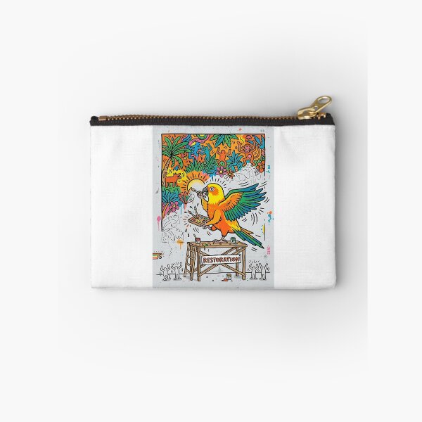 Item preview, Sun Conure Mural Restorer designed and sold by PictoVibe.