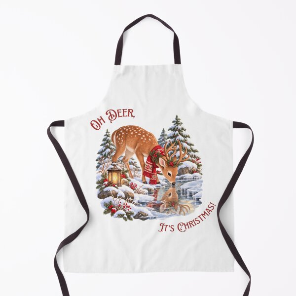 Item preview, Oh Deer It's Christmas Winter Reflection designed and sold by mycute-stickers.