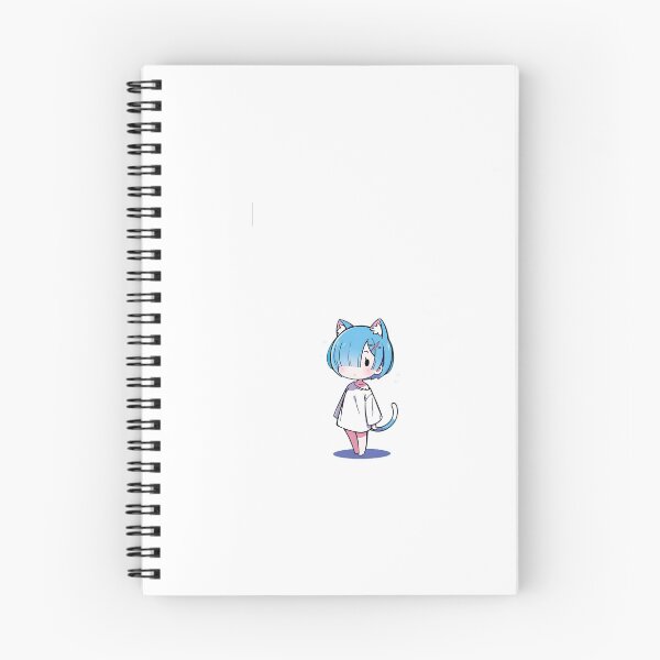 Item preview, Rem Catgirl Chibi Cute Re Zero designed and sold by Sharksito.