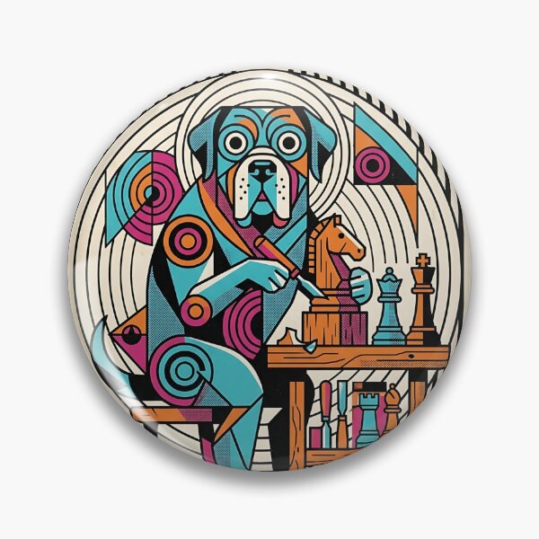 Item preview, Neapolitan Mastiff Chess Carver designed and sold by PictoVibe.