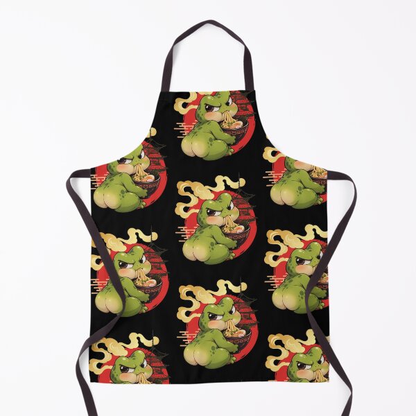 Item preview, Grumpy Frog Eating Ramen designed and sold by tellia-kallisto.
