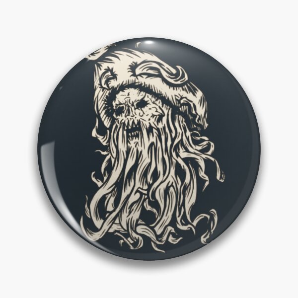 Item preview, Pirate Davy Jones Skull designed and sold by Joako Zeta.