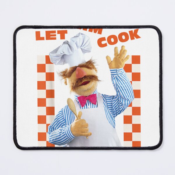 Item preview, Disney The Muppets Swedish Chef Let Him Cook Funny Cooking T-Shirt designed and sold by Magoya Store ⭐⭐⭐⭐⭐.