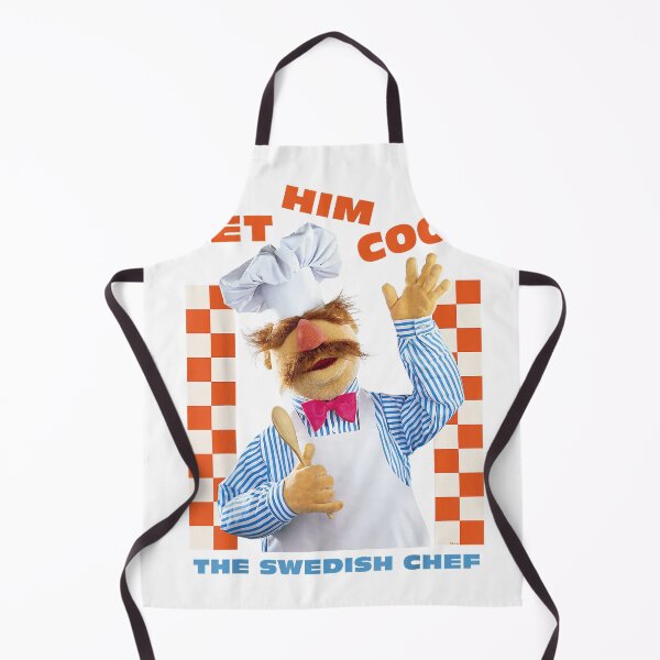 Item preview, Disney The Muppets Swedish Chef Let Him Cook Funny Cooking T-Shirt designed and sold by Magoya Store ⭐⭐⭐⭐⭐.