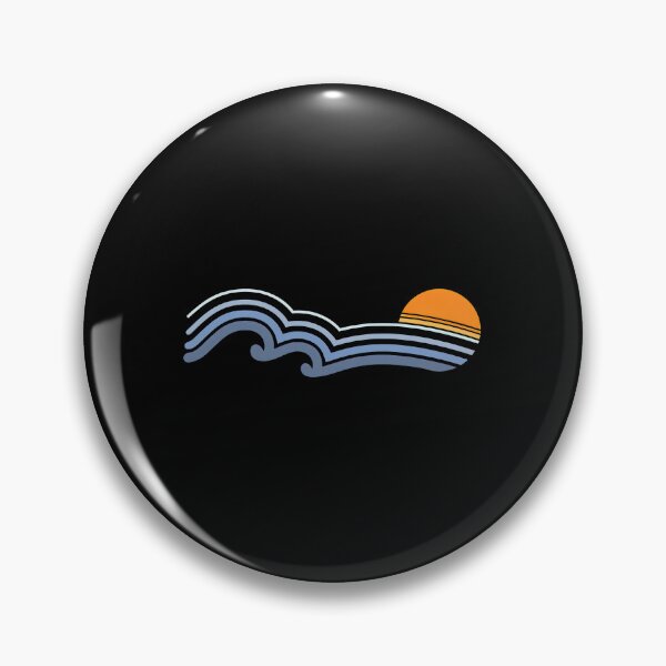 Item preview, Retro Sunset Waves Graphic designed and sold by helencacu.