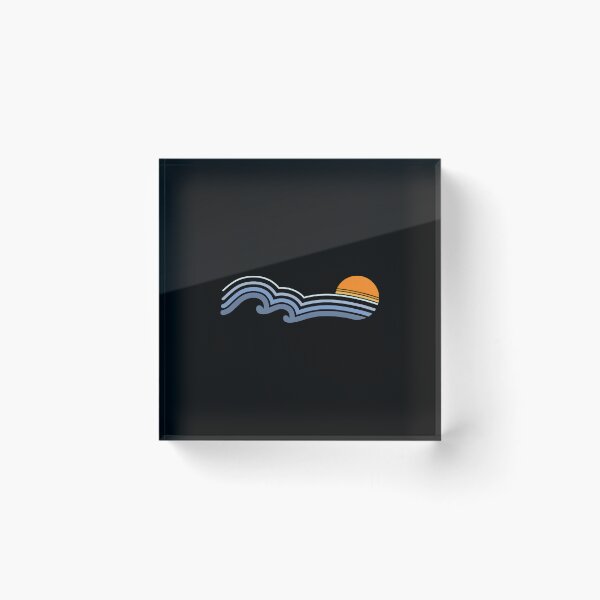 Item preview, Retro Sunset Waves Graphic designed and sold by helencacu.