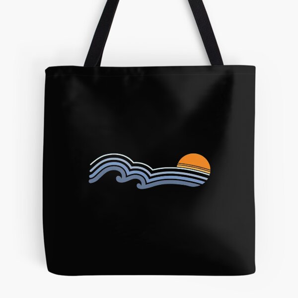 Item preview, Retro Sunset Waves Graphic designed and sold by helencacu.