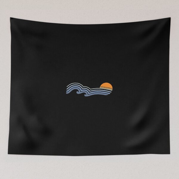 Item preview, Retro Sunset Waves Graphic designed and sold by helencacu.