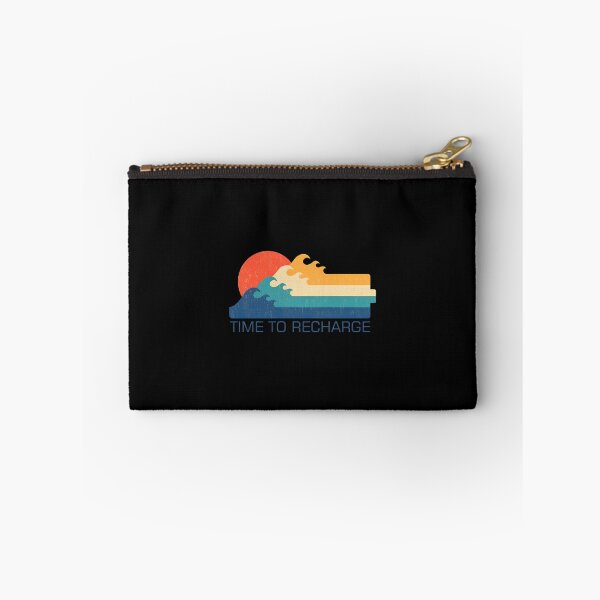 Item preview, Retro Sunset Waves Time to Recharge Design designed and sold by wyrichbosle.