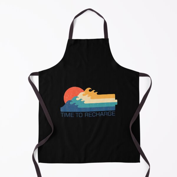 Item preview, Retro Sunset Waves Time to Recharge Design designed and sold by wyrichbosle.