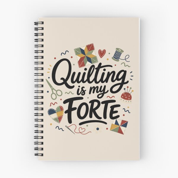 Item preview, Quilting Is My Forte Vintage Sewing designed and sold by Rosie's Wildflower Boutique.