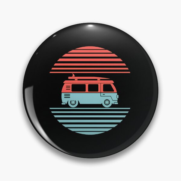 Item preview, Retro Van Sunset Surf designed and sold by andrasmar.