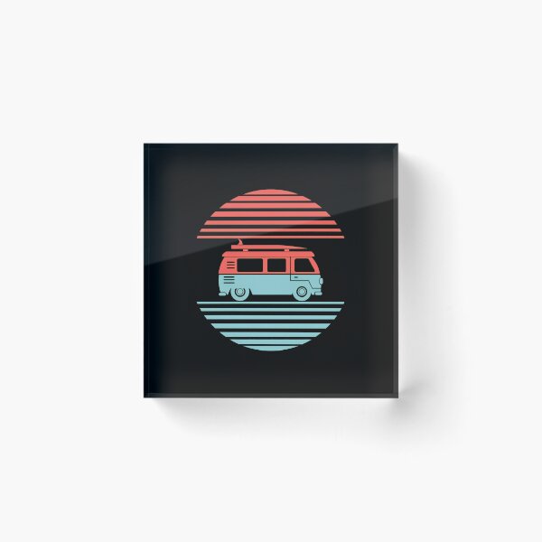 Item preview, Retro Van Sunset Surf designed and sold by andrasmar.