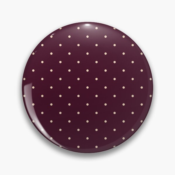 Item preview, Bordeaux & Beige Polka Dot Pattern – Retro Minimalist Style designed and sold by DaisyHouse.