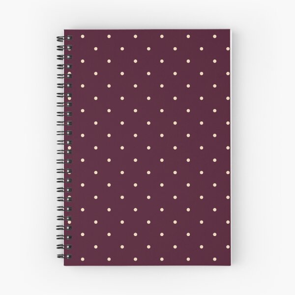 Item preview, Bordeaux & Beige Polka Dot Pattern – Retro Minimalist Style designed and sold by DaisyHouse.