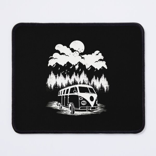 Item preview, Retro Van Nature Forest Moon Art designed and sold by lasopent.