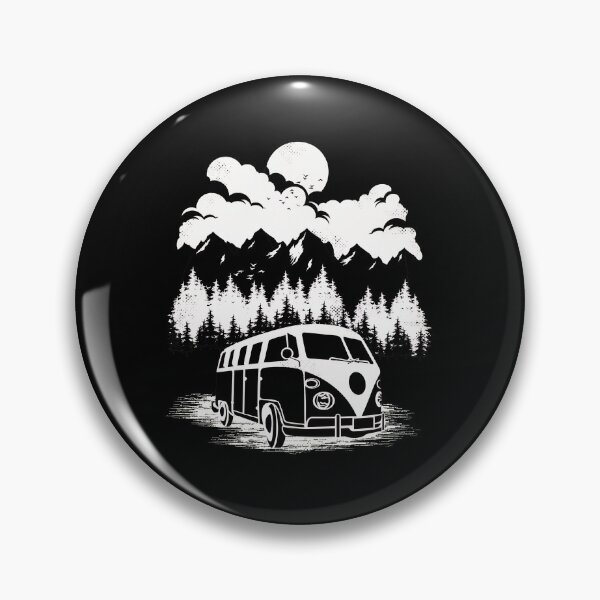 Item preview, Retro Van Nature Forest Moon Art designed and sold by lasopent.
