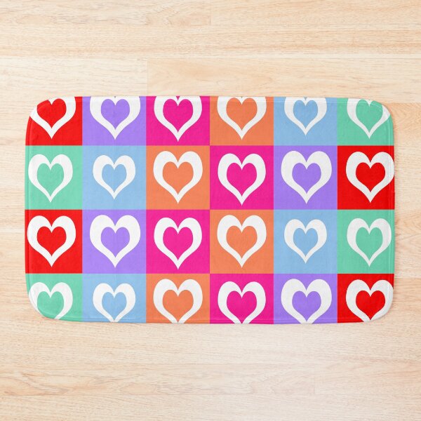 Item preview, Colorful Heart Pattern designed and sold by ArtbyDebbieC.