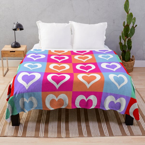 Item preview, Colorful Heart Pattern designed and sold by ArtbyDebbieC.