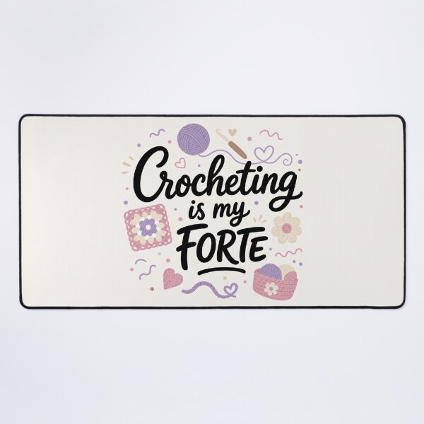 Item preview, Crocheting Is My Forte  Vintage Yarn Doilies designed and sold by Rosie's Wildflower Boutique.