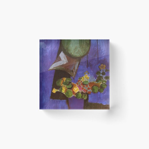 Item preview, Flowers and ceramic plate designed and sold by VeilOfPigments.