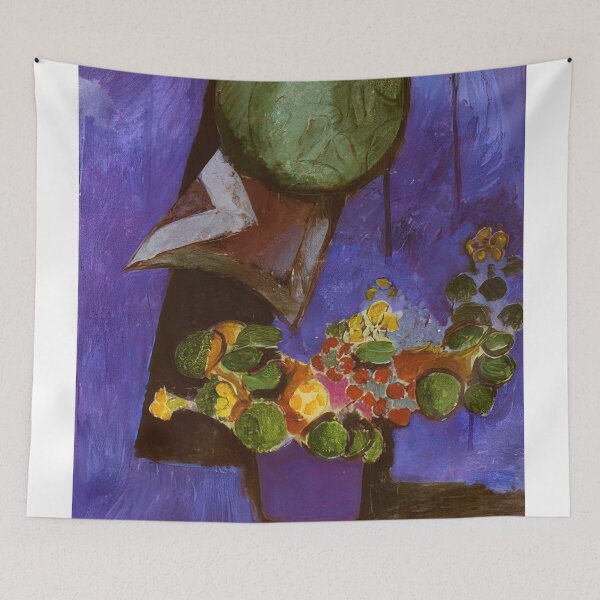 Item preview, Flowers and ceramic plate designed and sold by VeilOfPigments.