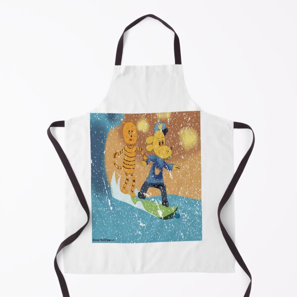 Item preview, Dogman and Petey on the beach Oversized  designed and sold by sherrillmoser.