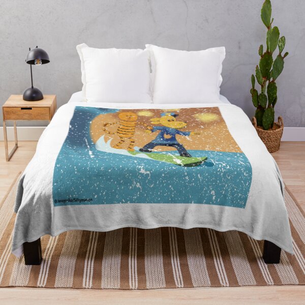 Item preview, Dogman and Petey on the beach Oversized  designed and sold by sherrillmoser.