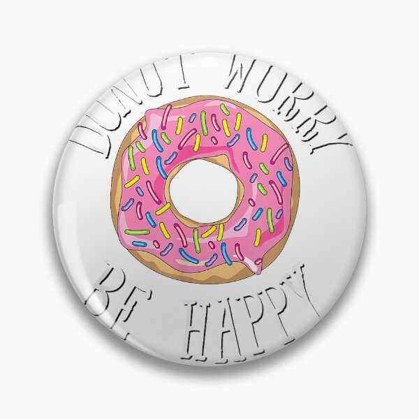 Item preview, Donut Worry Be Happy Funny Cooking Novelty T-Shirt Gift T-Shirt designed and sold by gidget-gadget.